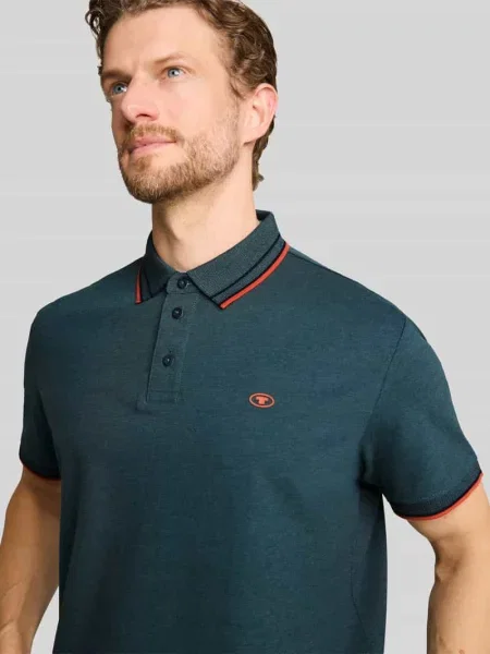 Koszulka polo z czystej bawełny o kroju regular fit Tom Tailor