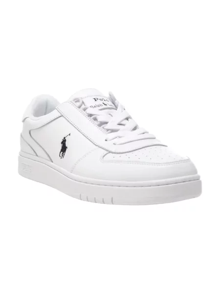 Sneakersy Polo Ralph Lauren skórzane białe