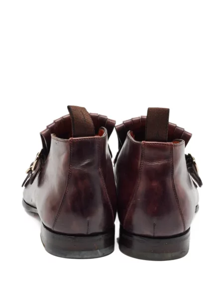 Oxford Santoni din piele maro