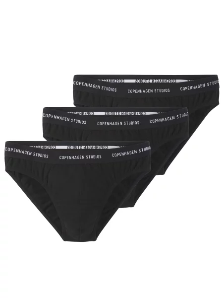 Copenhagen Studios Slip negru alb