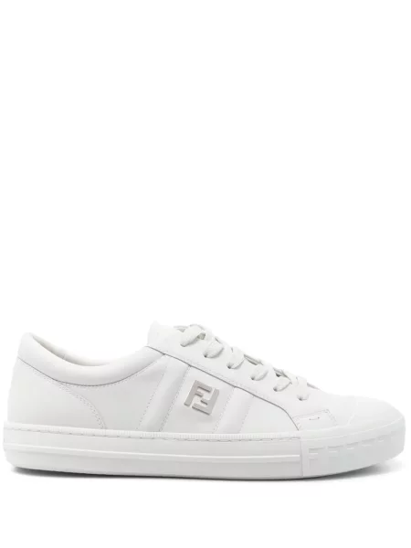 Sneakerși Fendi alb