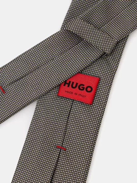 Шелковый галстук Hugo на завязках