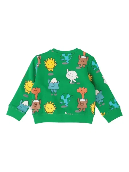 Sweter dziecięcy Stella Mccartney zielony
