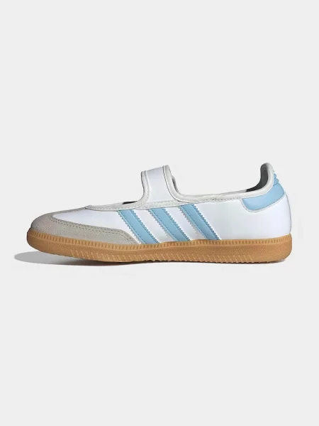 Adidas Originals Дитячі шкіряні балетки DISNEY SAMBA JANE