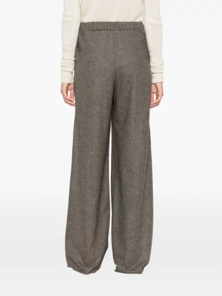 Pantaloni I Blues cu model herringbone verde