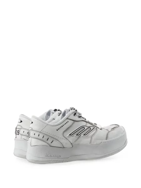 Sneakerși Balenciaga cu platformă alb