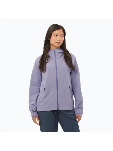 Salomon Outerpath jachetă windproof pentru femei granit albastru