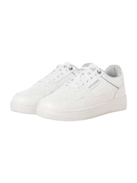 JACK & JONES Nízke tenisky JFWSYCAMORE sivá biela