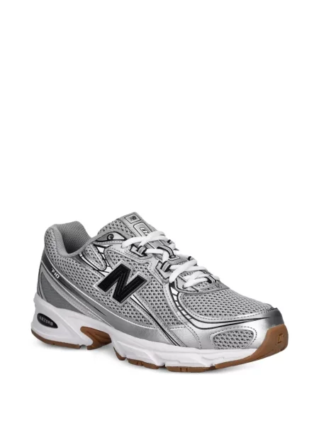 Sneakers New Balance με κορδόνια με δαντέλα γκρι
