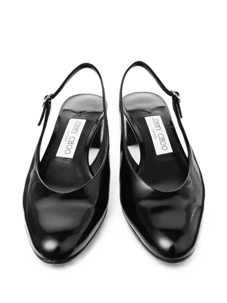 Pantofi cu toc Jimmy Choo din piele negru