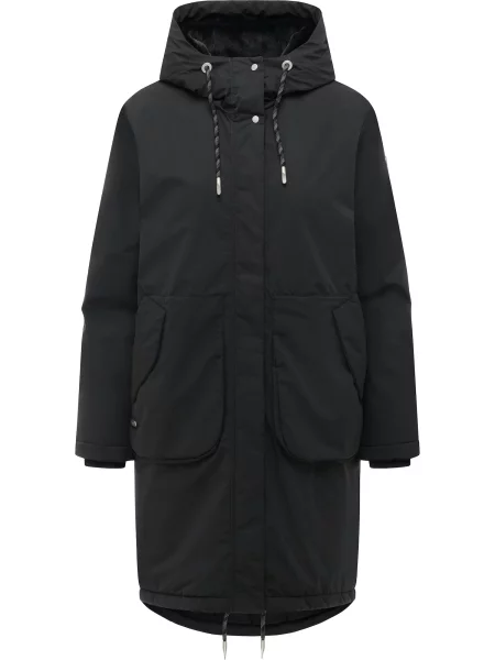 Ragwear Palton de iarnă Frostlin Y' negru