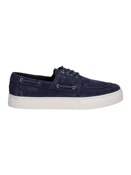 Vagabond Shoemakers mokasyny zamszowe PAUL niebieskie