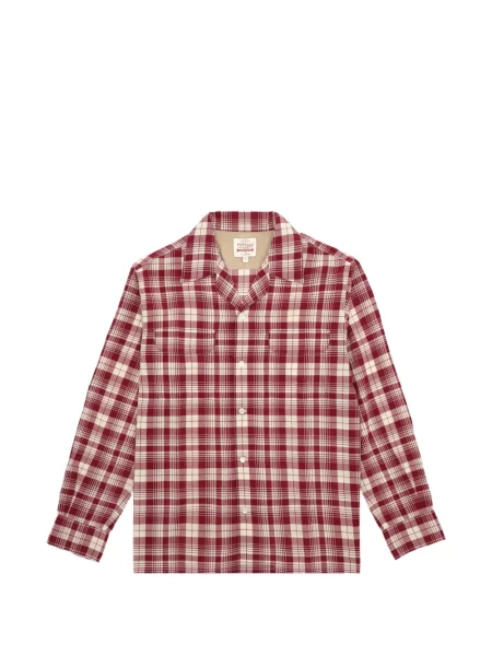 Kostkovaná košile Fortela červená