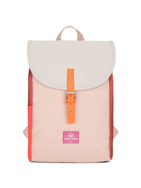 Johnny Urban Rucsac Liam deschis / roz / roz / roșu gri