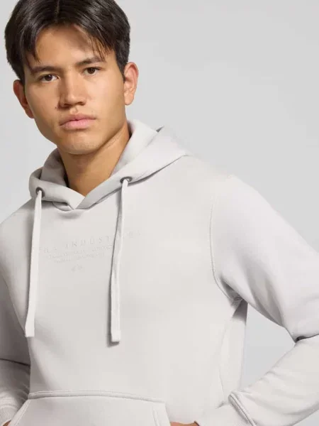 Bluza z kapturem o kroju relaxed fit z mieszanki bawełny z detalem z logo Alpha Industries