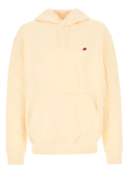 Hanorac cu glugă New Balance cu glugă galben