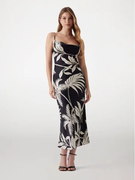 Guess Коктейльна сукня чорний