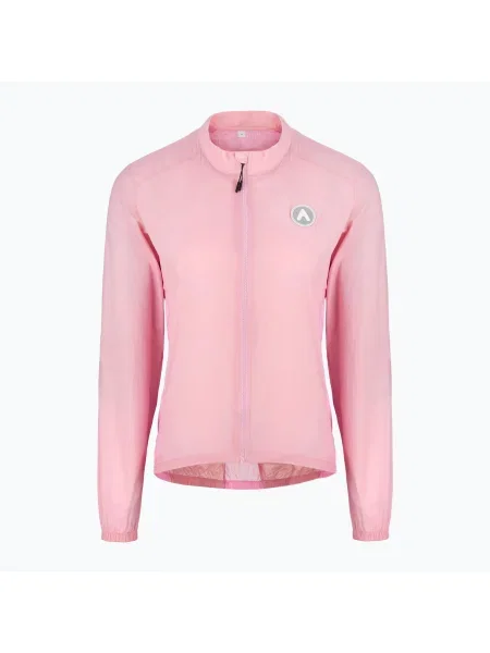 Geacă de ciclism pentru femei ATTABO Cahayo Jacket Windproof różowy