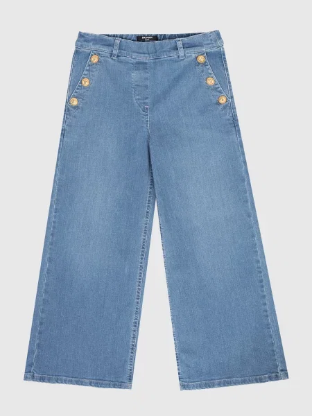 Детские джинсы Balmain синие