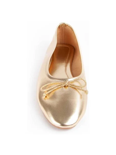 Pantofi Montevita auriu