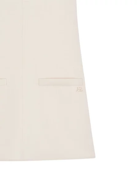 Rochie mini Courreges de costum