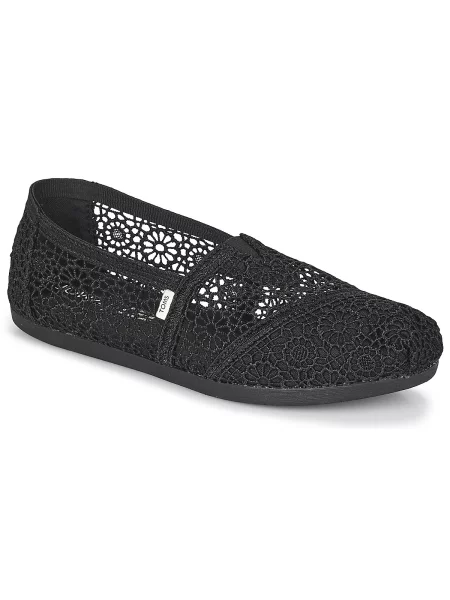 Espadrilky Toms čierna