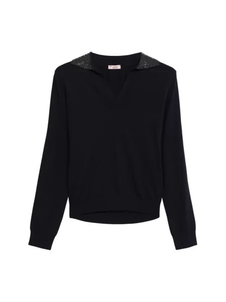 Sweter Oltre niebieski