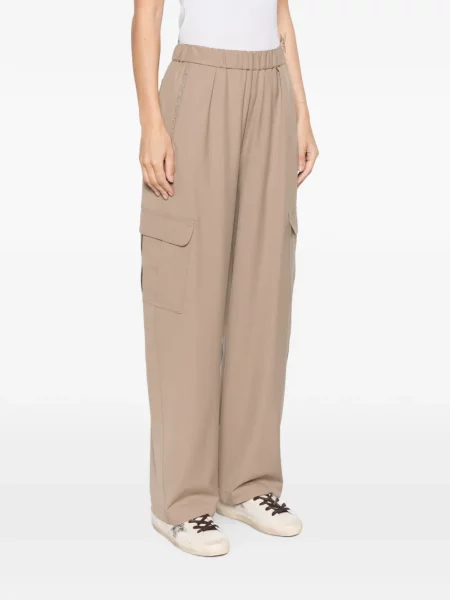 Pantaloni cargo Fabiana Filippi maro