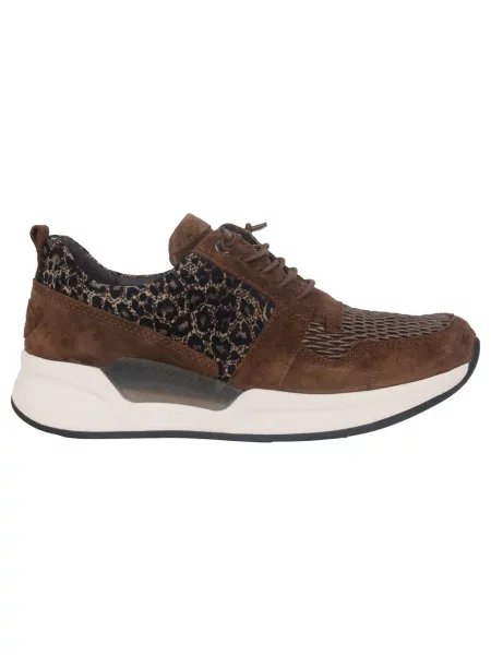 Sneakersy Gabor zamszowe brązowe