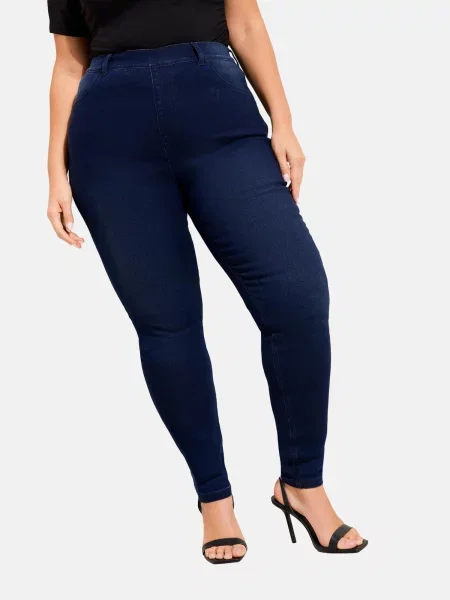 Friends Like These Jeggings bleumarin