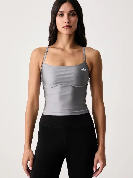 Adidas Performance топ за трениране дамски Originals Sport сиво