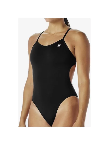Kostium kąpielowy TYR Durafast Elite z wycięciem 26 czarny