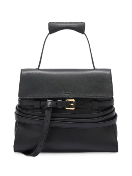 Geantă Moschino cu cataramă negru