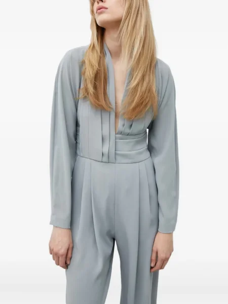 Salopetă Iro plisată gri