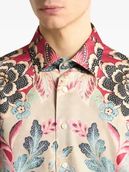 Cămașă Etro cu model floral cu imagine