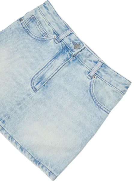 Spódnica jeansowa dziecięca Mm6 Maison Margiela niebieska