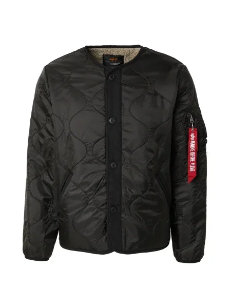 ALPHA INDUSTRIES Prehodna jakna črna