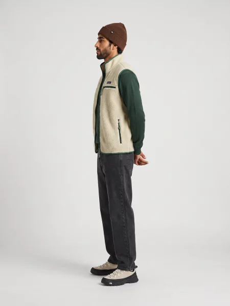 Vestă Patagonia retro bej
