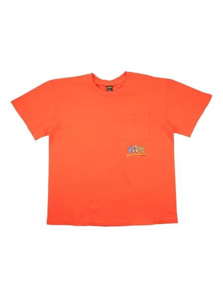 Tricou Anti Promo cu buzunare la piept portocaliu