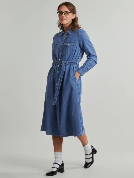 Rochie maxi Levi's® de costum albastru
