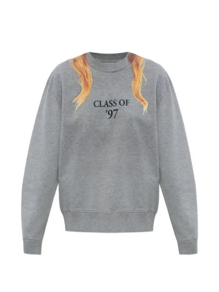 Hanorac Mm6 Maison Margiela cu imagine gri