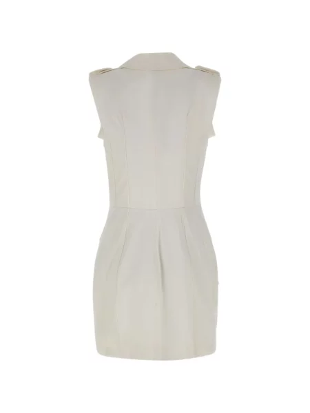 Rochie mini Elisabetta Franchi fără mâneci alb