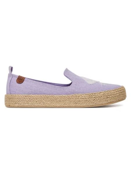 Espadryle fioletowe