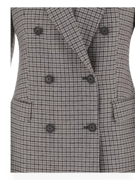 Μπλέιζερ Tagliatore houndstooth διπλόκουμπα