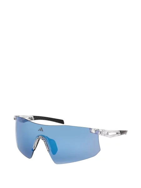 Ochelari de soare Adidas cu imprimeu geometric gri