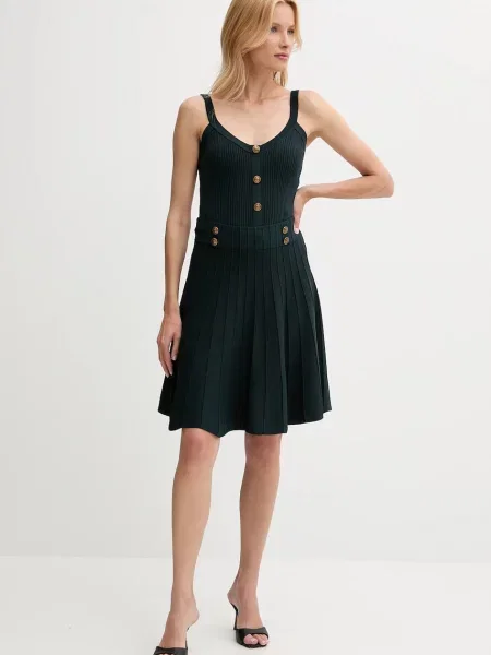 Guess Fustă mini Bleumarin verde