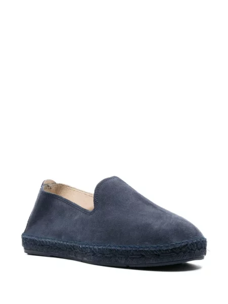 Zomšinės slip on espadrilės Manebi mėlyna