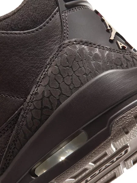 Jordan Air 3 Retro sportcipő bőr barna