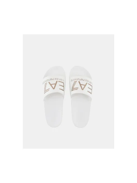 Pantofi Ea7 Emporio Armani alb