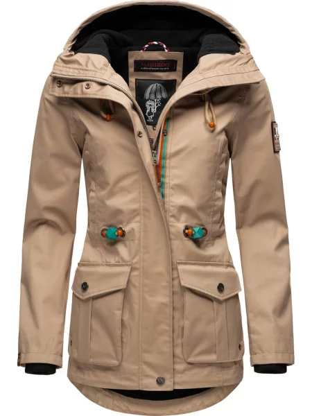 MARIKOO Prechodná bunda Babetaa piesková